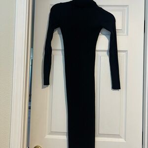 Amazon Black Long Sleeve Dress